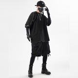 DARK Techwear Loose Zipper Tactical Tshirts