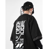 DARK Techwear Loose Zipper Tactical Tshirts