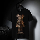 Digital Cartoon Bear T Shirts Men