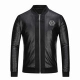 Skull Rhinestones Jackets Men High Street Style