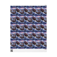 Festive Santa Sleigh Wrapping Paper | Christmas Gift Wrap