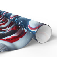 Festive Santa Wrapping Paper Roll - Christmas Gift Wrap for Holiday Cheer