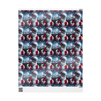 Festive Santa Wrapping Paper Roll - Christmas Gift Wrap for Holiday Cheer