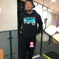 Hooded Sweater Pullover Set Never Broke Again
