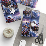 Festive Santa Sleigh Wrapping Paper | Christmas Gift Wrap