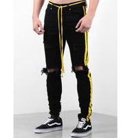 Men's jeans Yellow Stripes