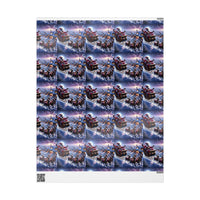 Festive Santa Sleigh Wrapping Paper | Christmas Gift Wrap