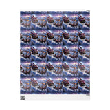 Festive Santa Sleigh Wrapping Paper | Christmas Gift Wrap