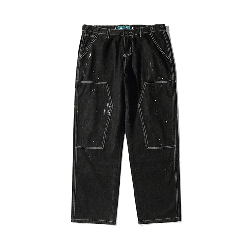 Men's washed Baggy jeans
