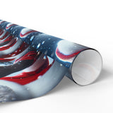 Festive Santa Wrapping Paper Roll - Christmas Gift Wrap for Holiday Cheer