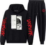 Bersek Sword Wind  Hooded Suit 2pcs Sets