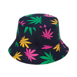 FOXMOTHER New Punk Weed Fisherman Bucket Hat