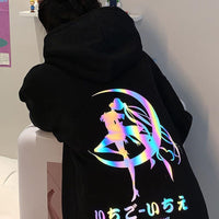Women Hooded Sailor-Moon Reflective