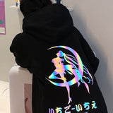 Women Hooded Sailor-Moon Reflective