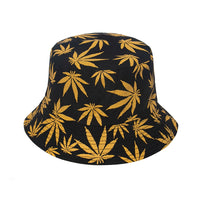 FOXMOTHER New Punk Weed Fisherman Bucket Hat