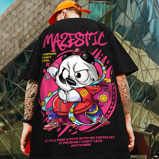 Hip Hop Mens Cotton T-shirt Fashion Loose (different design)