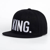KING & QUEEN Baseball Caps (sold as separate units)