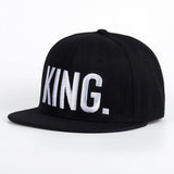 KING & QUEEN Baseball Caps (sold as separate units)