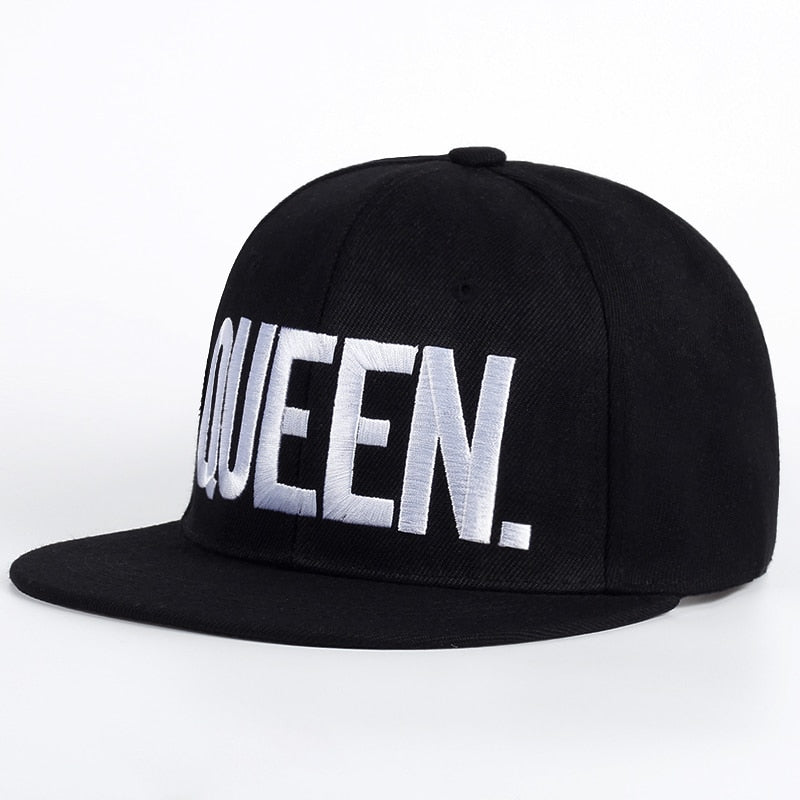 KING & QUEEN Baseball Caps (sold as separate units)
