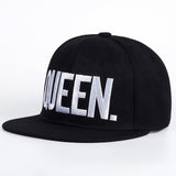 KING & QUEEN Baseball Caps (sold as separate units)