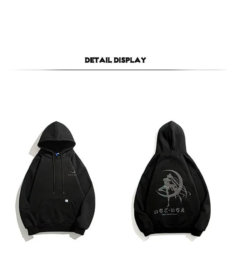 Women Hooded Sailor-Moon Reflective