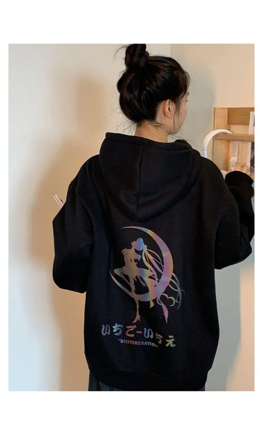 Women Hooded Sailor-Moon Reflective