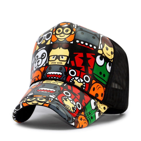 Sun Hat Cool Hiphop Punk Rock Truck Cap
