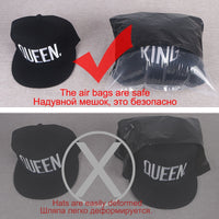 KING & QUEEN Baseball Caps (sold as separate units)