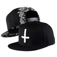 Snapback Summer Spring Acrylic Black Baseball Cap F