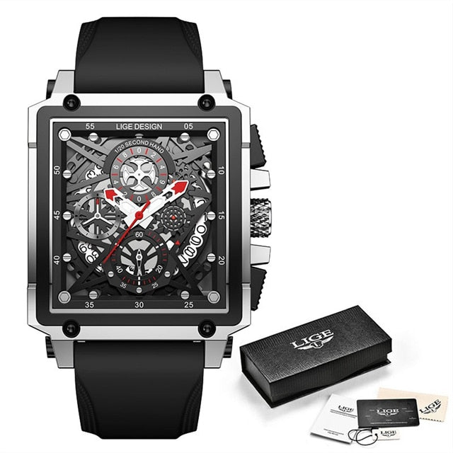 LIGE Fashion Chronograph Men Watch