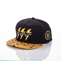 Snapback Summer Spring Acrylic Black Baseball Cap F
