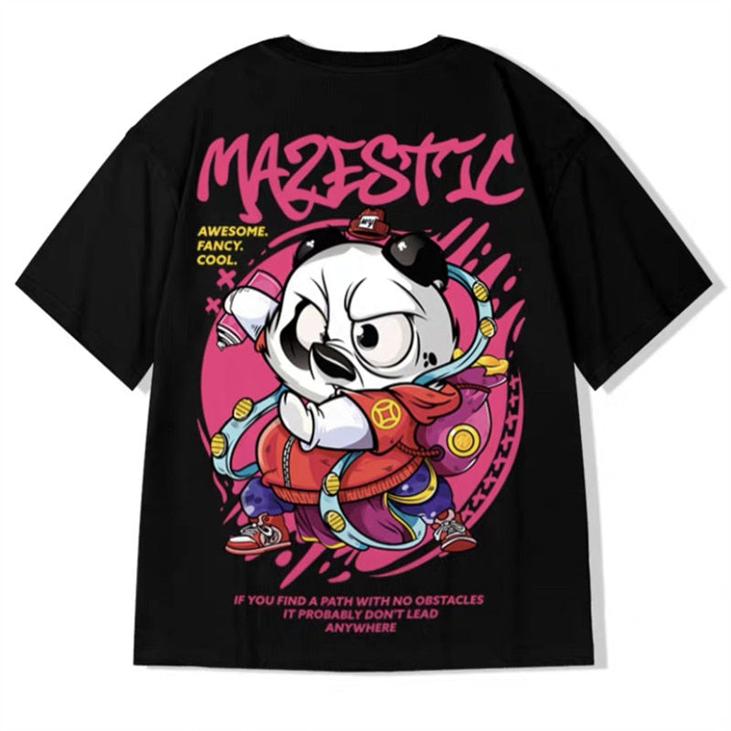 Hip Hop Mens Cotton T-shirt Fashion Loose (different design)