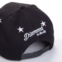Snapback Summer Spring Acrylic Black Baseball Cap F