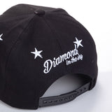 Snapback Summer Spring Acrylic Black Baseball Cap F