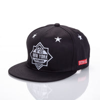 Snapback Summer Spring Acrylic Black Baseball Cap F