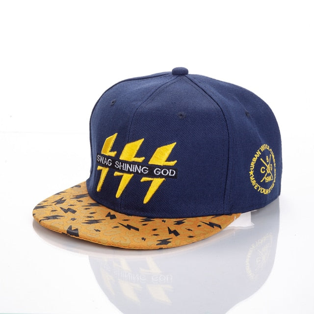 Snapback Summer Spring Acrylic Black Baseball Cap F