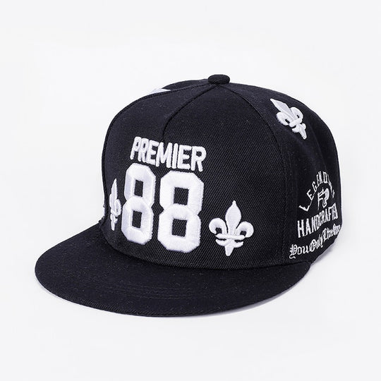 Snapback Summer Spring Acrylic Black Baseball Cap F