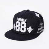 Snapback Summer Spring Acrylic Black Baseball Cap F