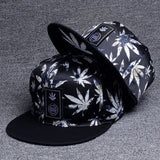 Snapback Summer Spring Acrylic Black Baseball Cap F