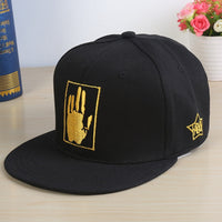 Snapback Summer Spring Acrylic Black Baseball Cap F