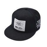 Snapback Summer Spring Acrylic Black Baseball Cap F