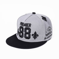 Snapback Summer Spring Acrylic Black Baseball Cap F