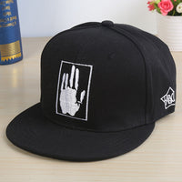 Snapback Summer Spring Acrylic Black Baseball Cap F