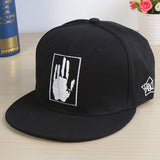 Snapback Summer Spring Acrylic Black Baseball Cap F