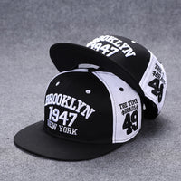 Snapback Summer Spring Acrylic Black Baseball Cap F