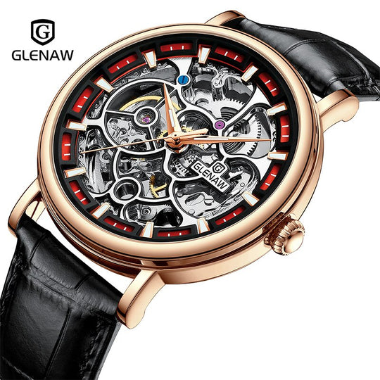 2023GLENAW Fashion Exquisite Automatic Mechanical Movemen