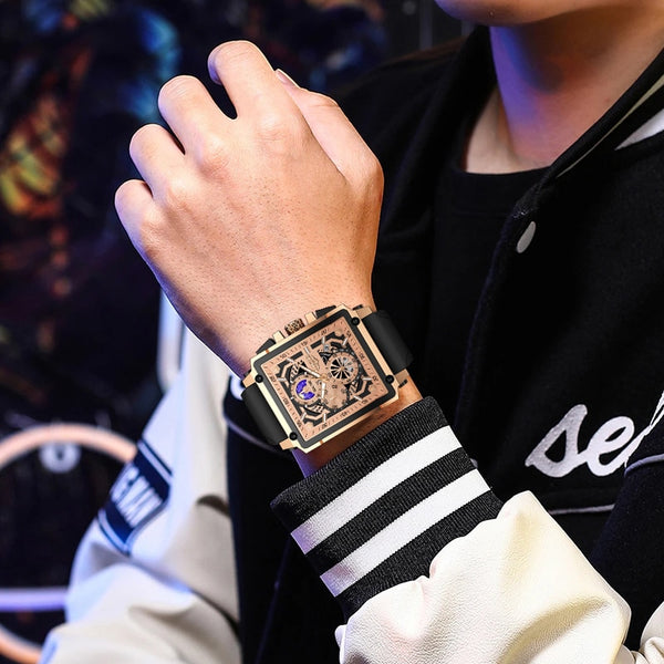 LIGE Fashion Chronograph Men Watch