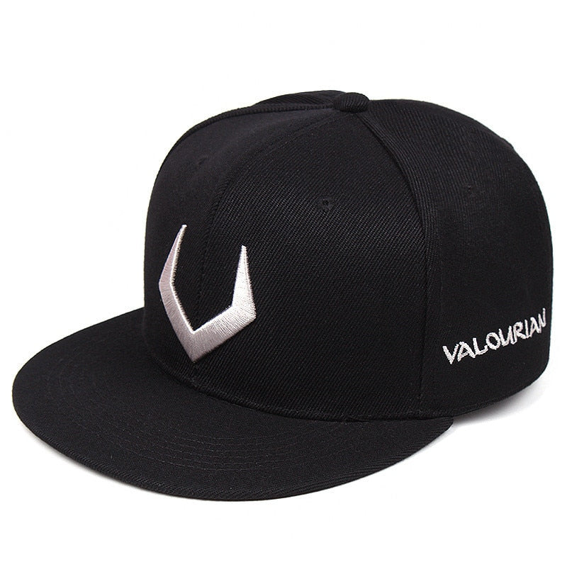 Snapback Summer Spring Acrylic Black Baseball Cap F