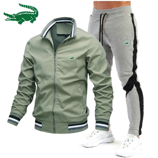 Men&#39;s brand casual suit, jacket top, men&#39;s casual sports suit
