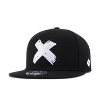 Snapback Summer Spring Acrylic Black Baseball Cap F